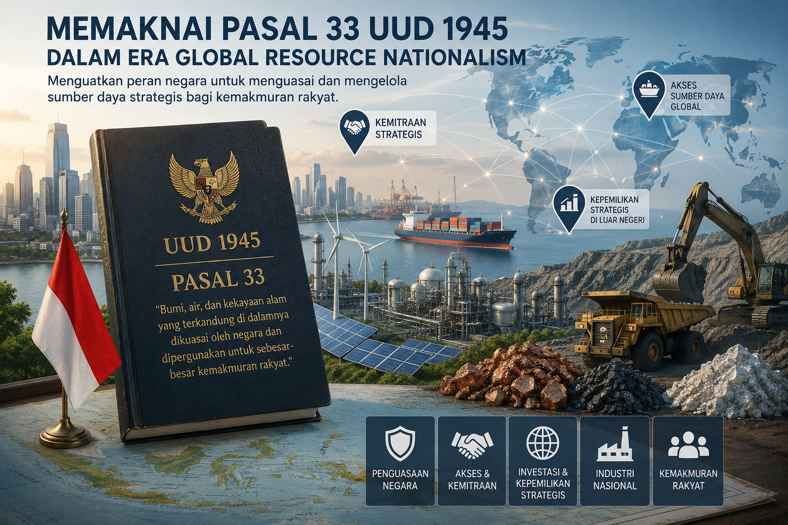 Memaknai Pasal 33 UUD 1945 dalam Era Global Resource Nationalism