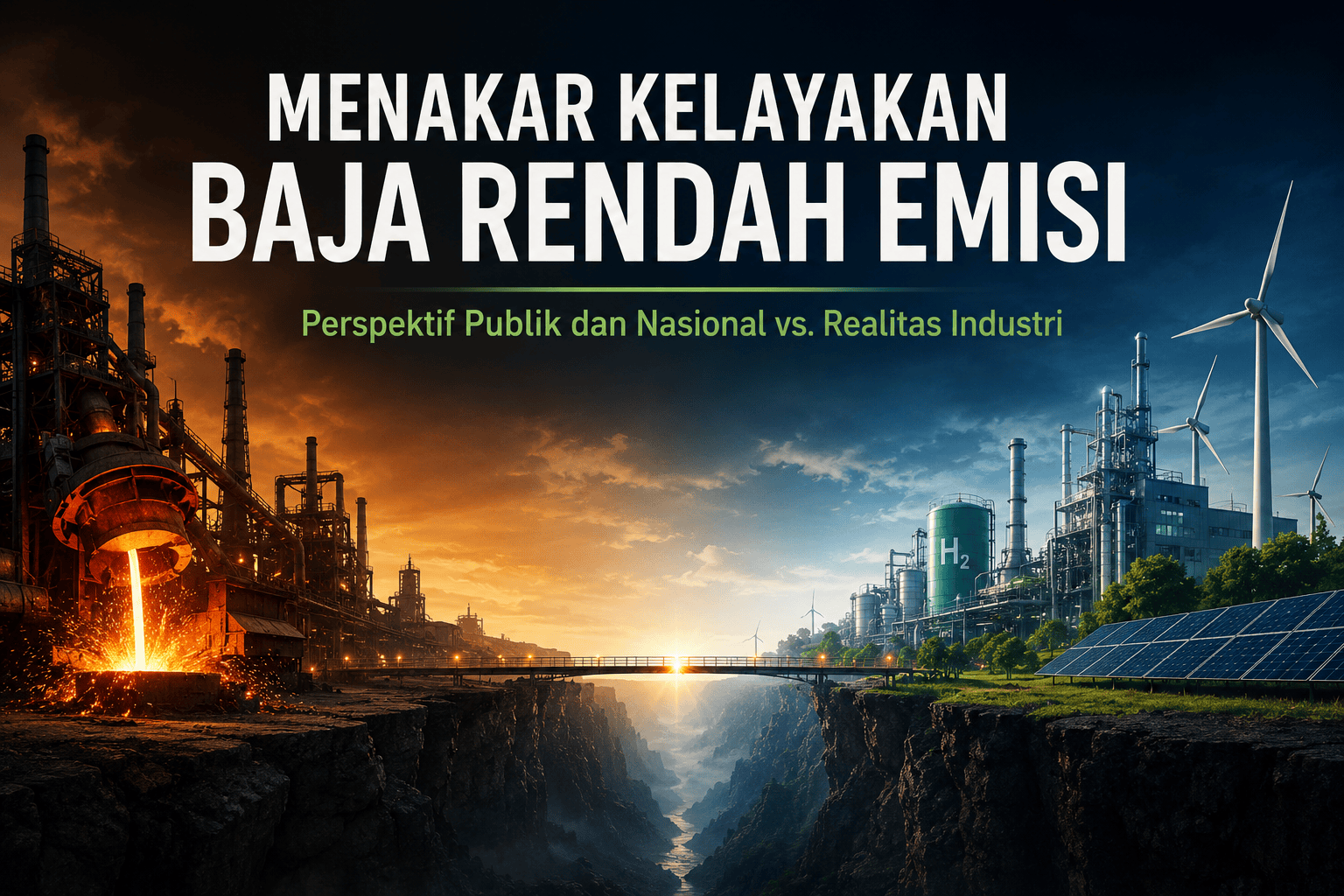 Menakar Kelayakan Baja Rendah Emisi: Perspektif Publik dan Nasional vs. Realitas Industri
