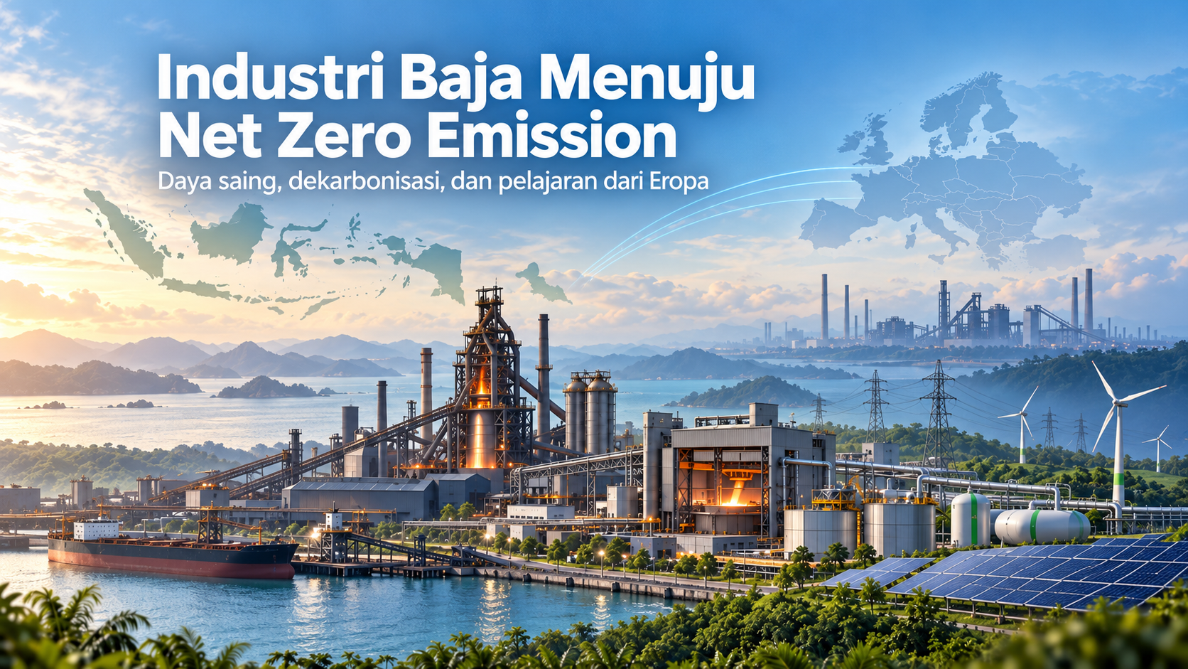 Dekarbonisasi Industri Baja Indonesia: Peringatan dari Eropa