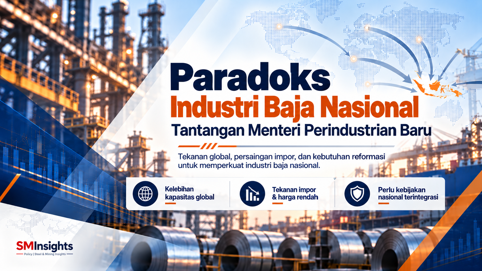 Paradoks Industri Baja Nasional: Tantangan Menteri Perindustrian Baru